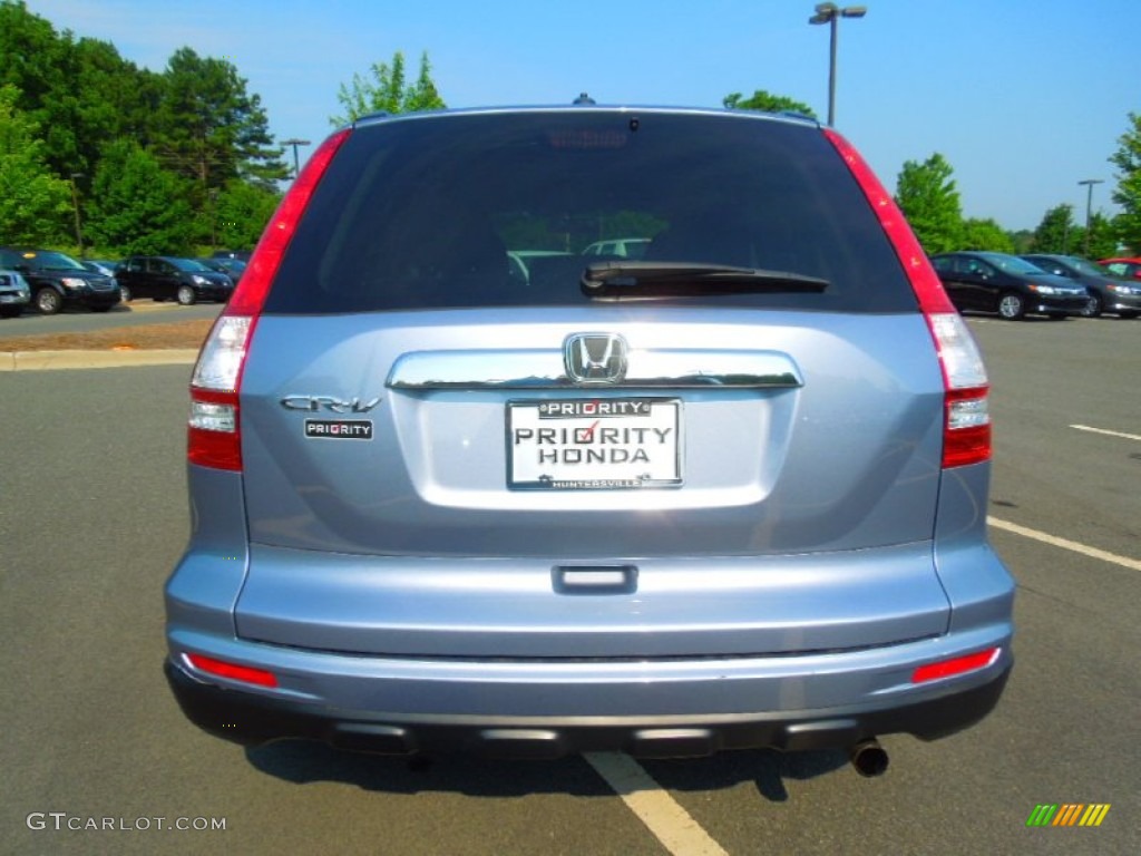 2010 CR-V EX-L - Glacier Blue Metallic / Gray photo #6