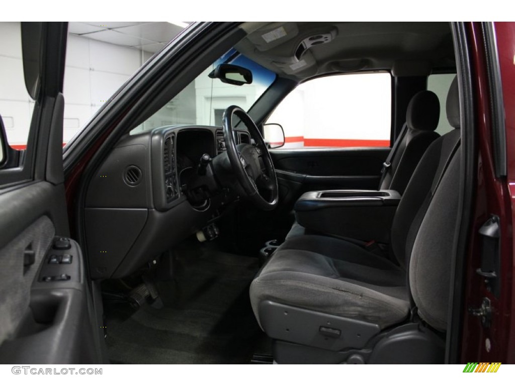 2003 Sierra 2500HD SLE Extended Cab 4x4 - Dark Toreador Red Metallic / Dark Pewter photo #18