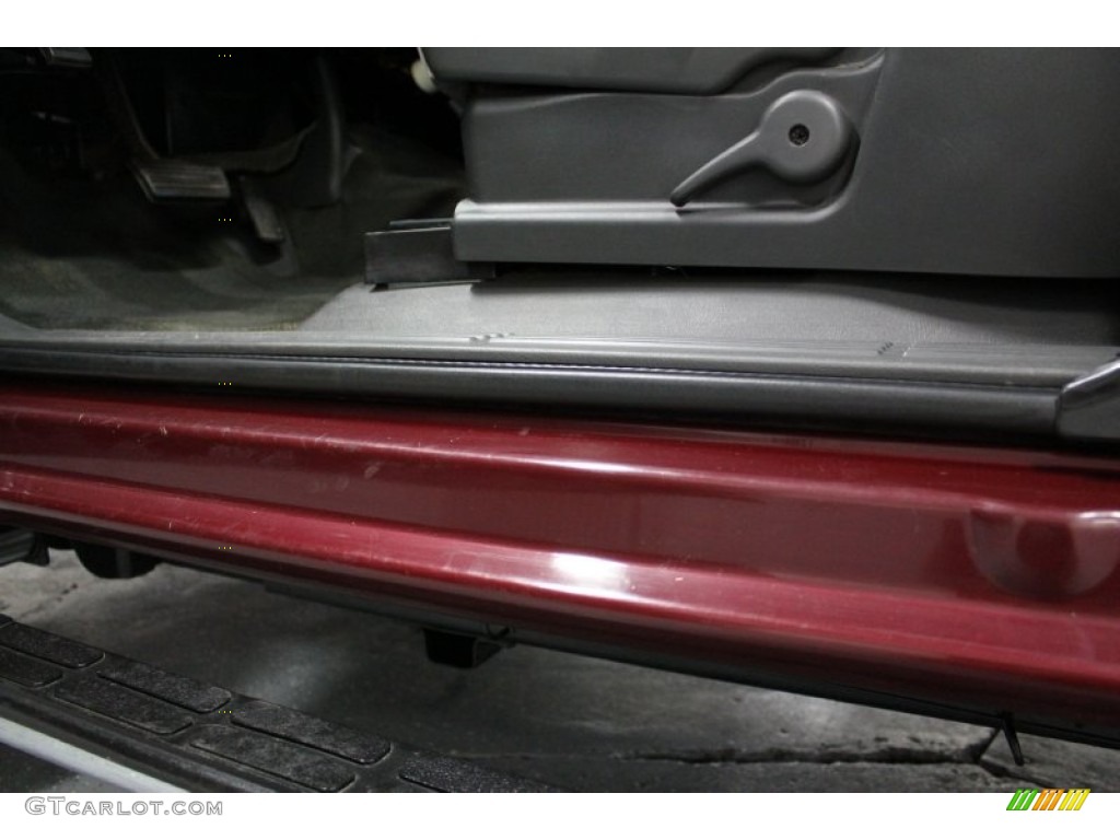 2003 Sierra 2500HD SLE Extended Cab 4x4 - Dark Toreador Red Metallic / Dark Pewter photo #20