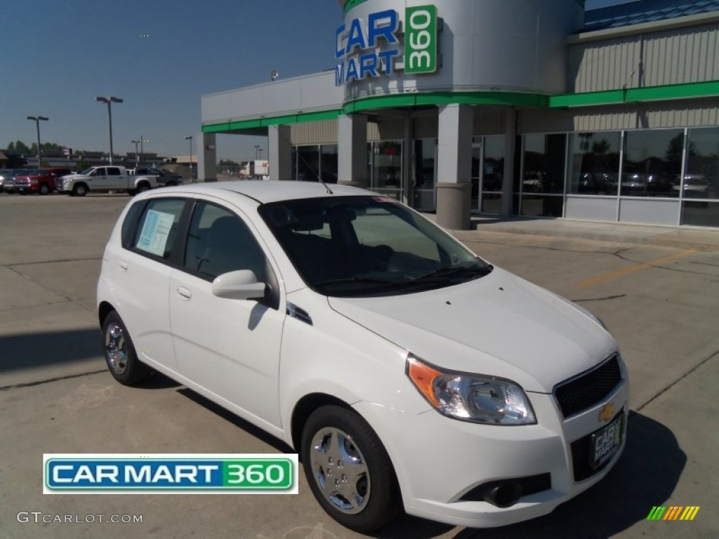 2011 Aveo Aveo5 LT - Summit White / Charcoal photo #1