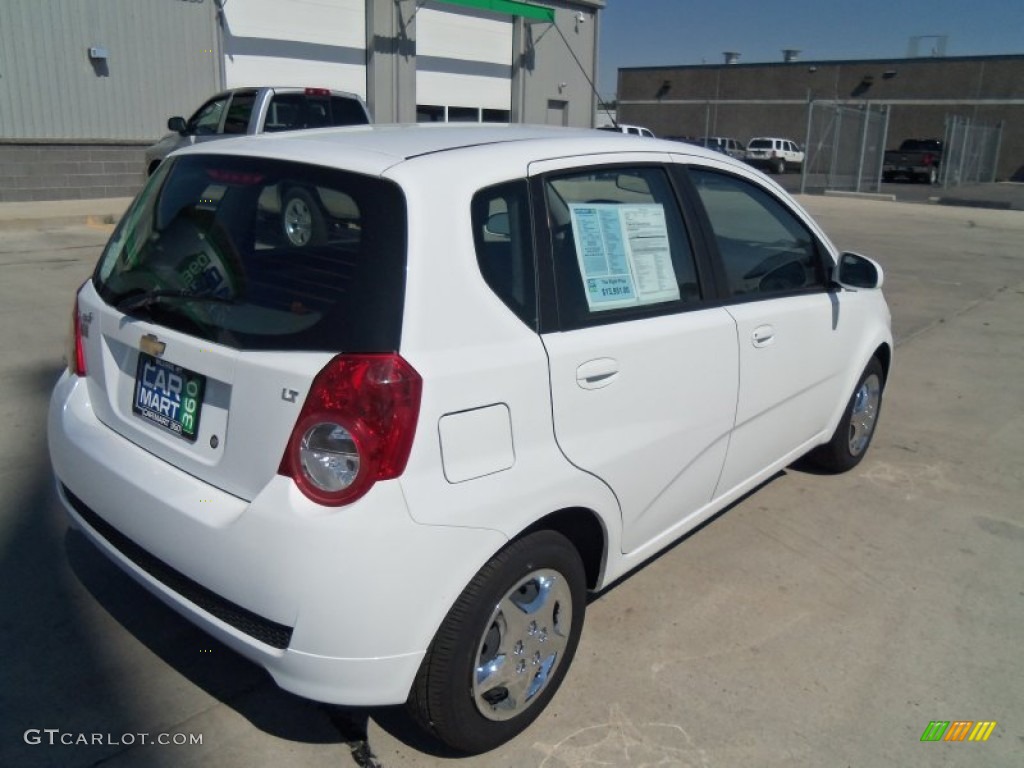 2011 Aveo Aveo5 LT - Summit White / Charcoal photo #24