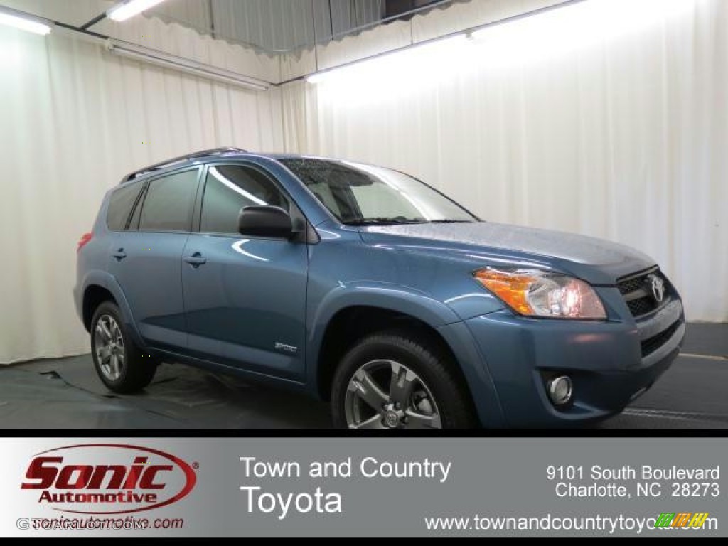 Pacific Blue Metallic Toyota RAV4