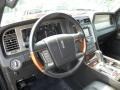 2011 Lincoln Navigator Charcoal Black Interior Steering Wheel Photo