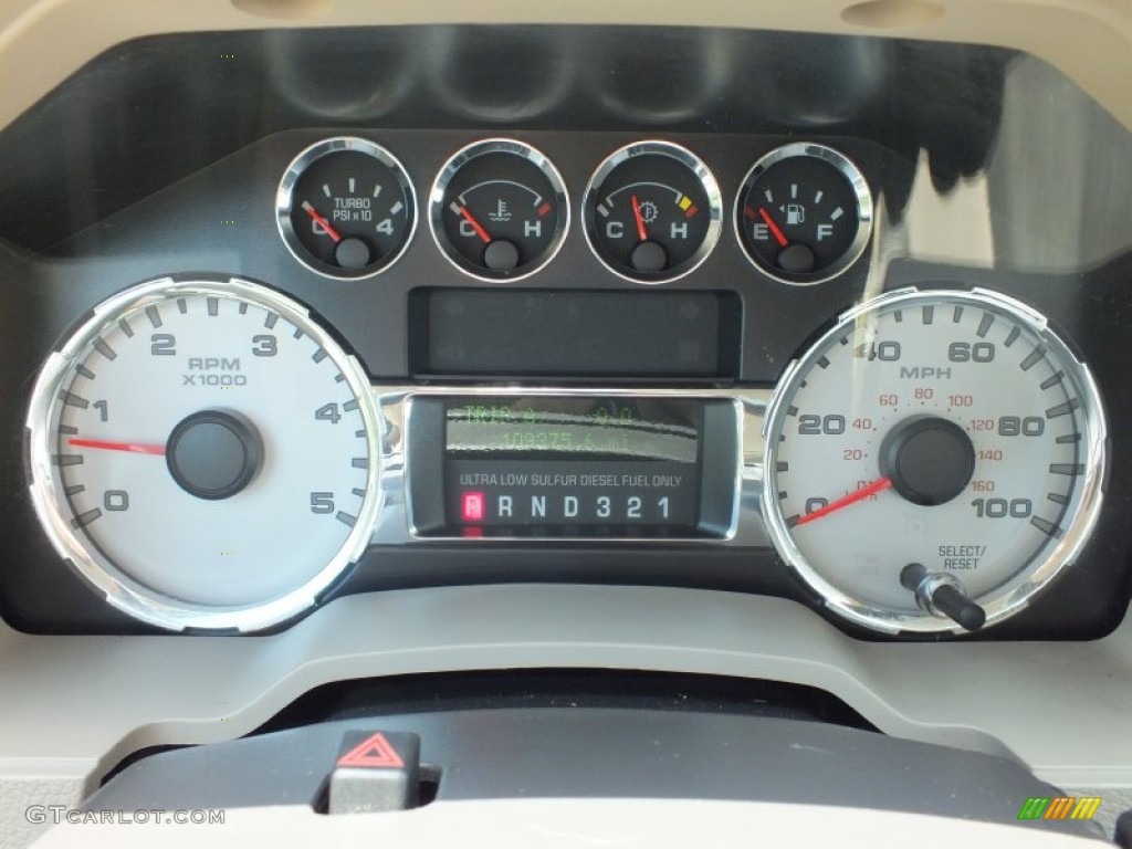 2008 Ford F250 Super Duty FX4 Crew Cab 4x4 Gauges Photo #67567361
