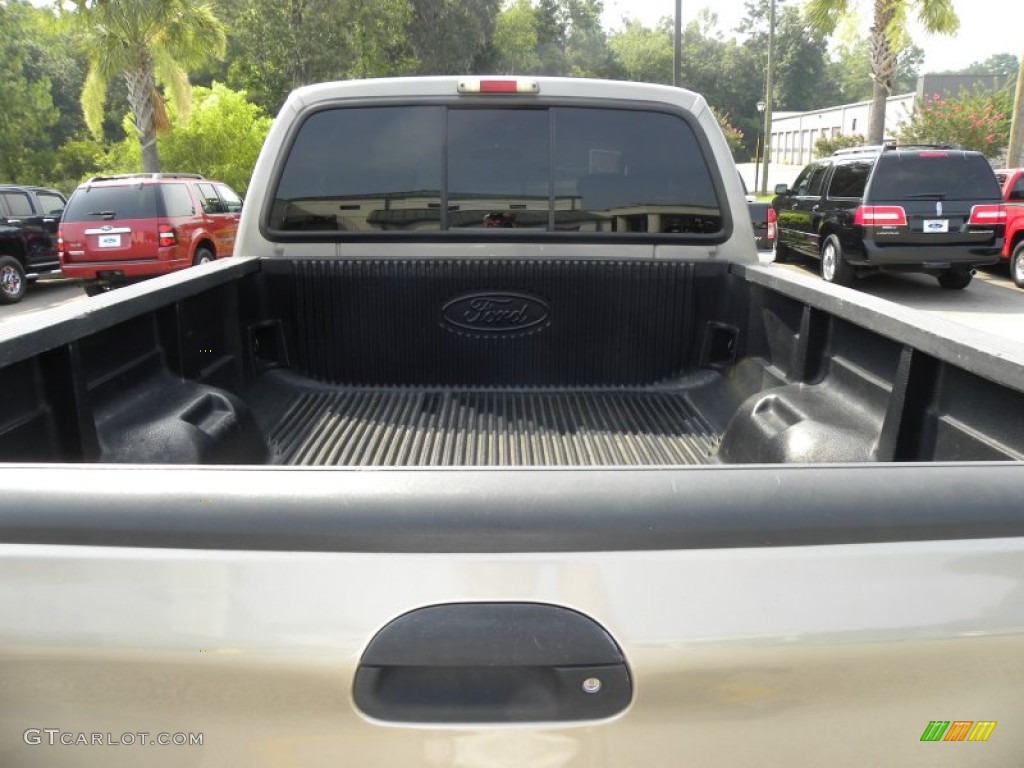 2003 F250 Super Duty Lariat SuperCab 4x4 - Arizona Beige Metallic / Medium Parchment Beige photo #15