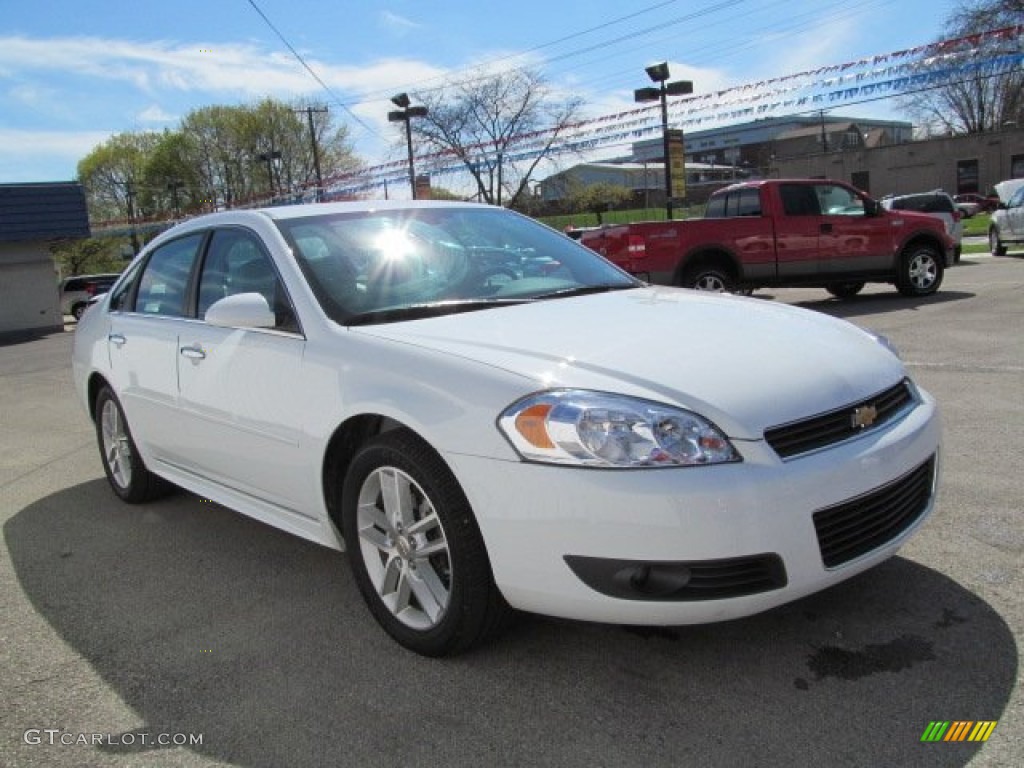 2011 Impala LTZ - Summit White / Gray photo #5