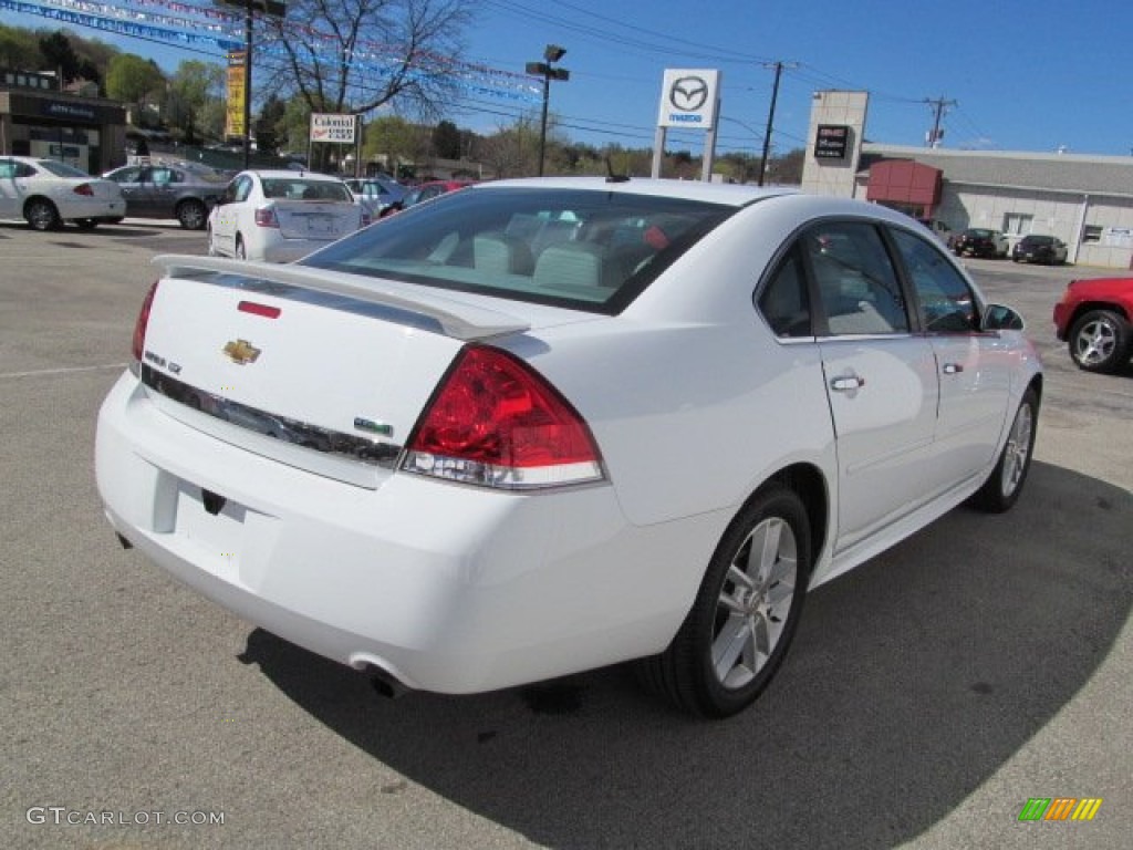 2011 Impala LTZ - Summit White / Gray photo #7
