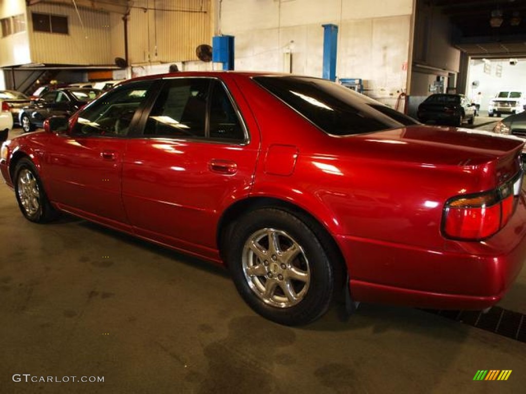 1998 Seville STS - Crimson Pearl / Neutral Shale photo #2