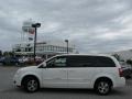 2008 Stone White Dodge Grand Caravan SXT  photo #2