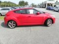 Boston Red 2012 Hyundai Veloster Standard Veloster Model Exterior