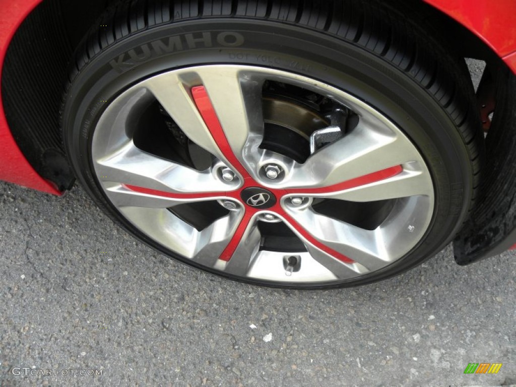 2012 Hyundai Veloster Standard Veloster Model Wheel Photo #67569205