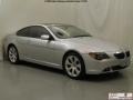 2005 Titanium Silver Metallic BMW 6 Series 645i Coupe  photo #3