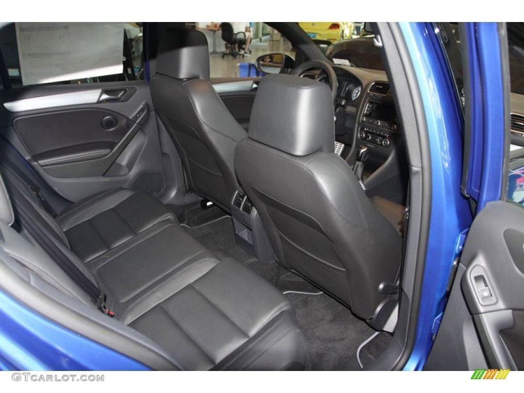 R Titan Black Leather Interior 2012 Volkswagen Golf R 4 Door 4Motion Photo #67569658