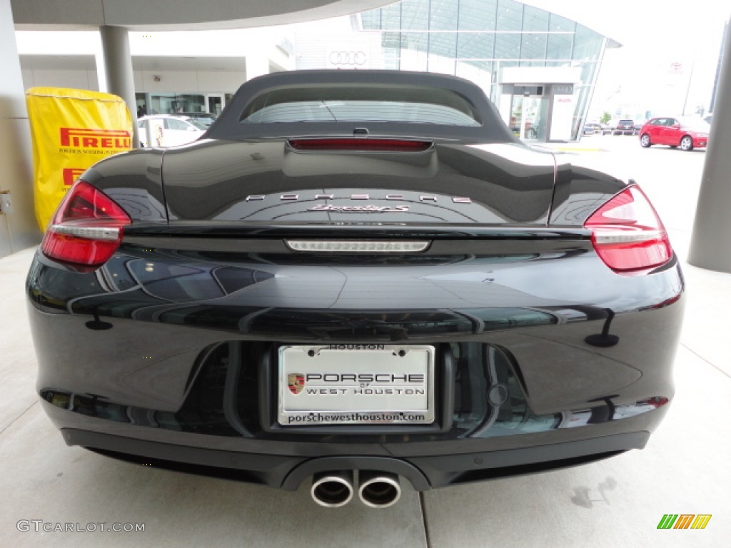 2013 Boxster S - Basalt Black Metallic / Platinum Grey photo #4