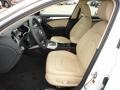 Velvet Beige/Black 2013 Audi A4 2.0T Sedan Interior Color