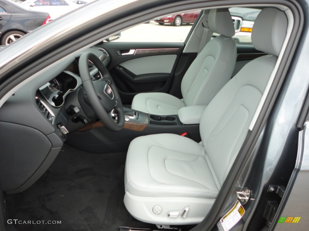 Titanium Gray Interior 2013 Audi A4 2.0T Sedan Photo #67570084