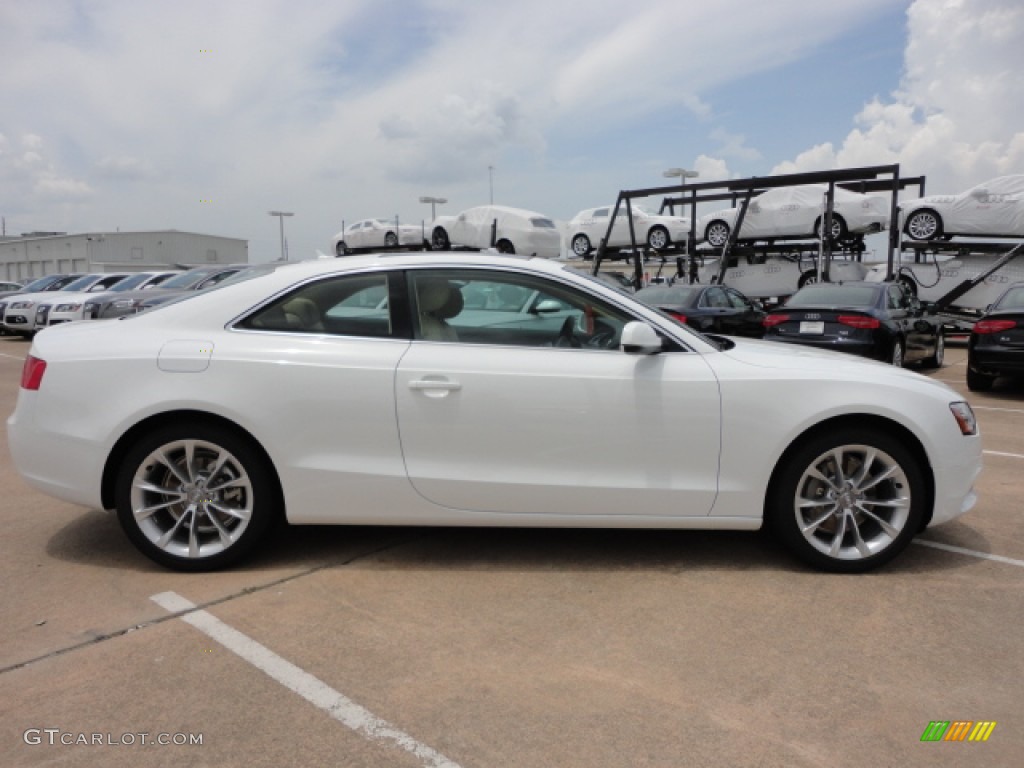 Ibis White 2013 Audi A5 2.0T quattro Coupe Exterior Photo #67570171