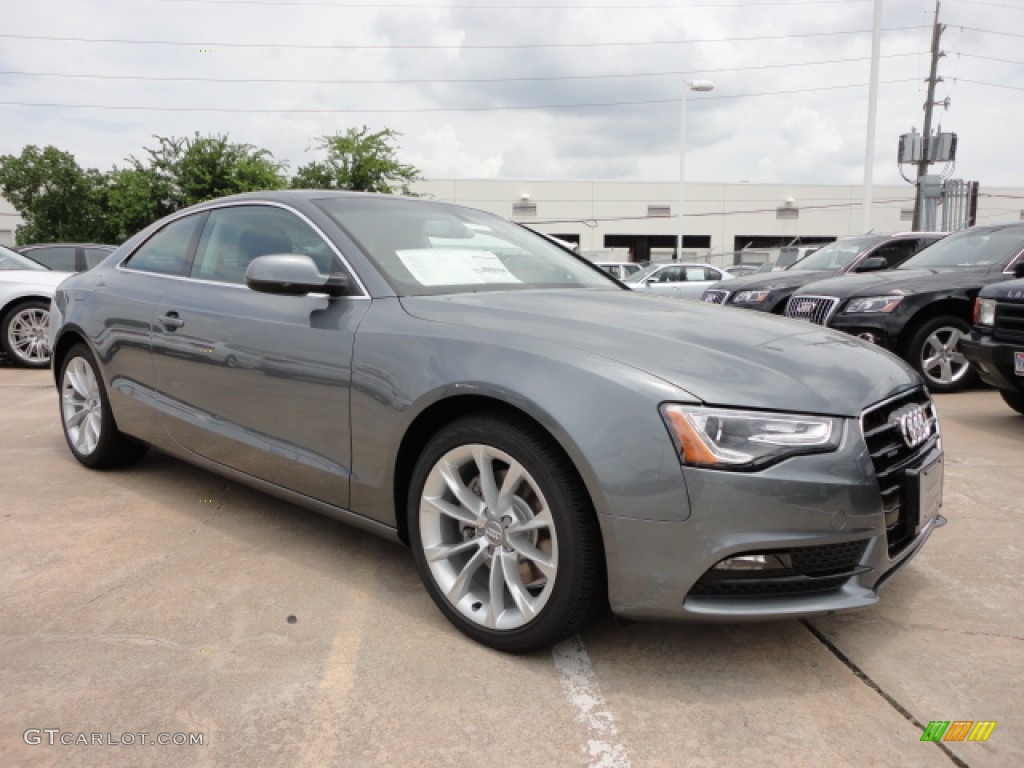 Monsoon Gray Metallic 2013 Audi A5 2.0T quattro Coupe Exterior Photo #67570339