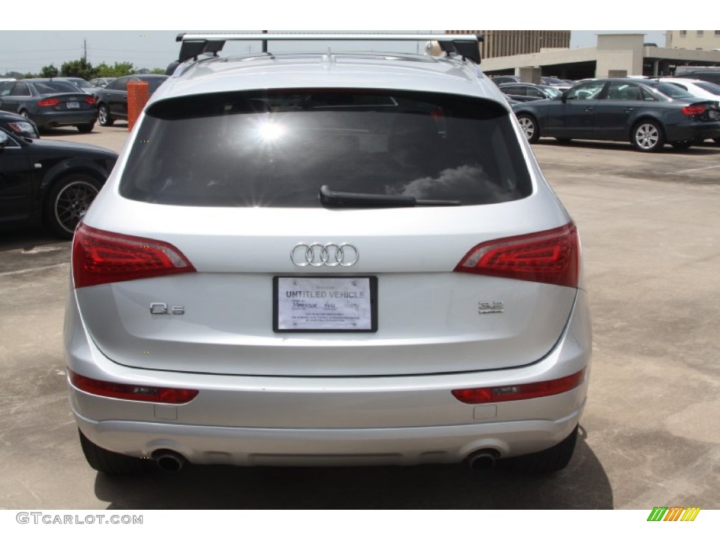 2009 Q5 3.2 Premium quattro - Ice Silver Metallic / Black photo #4
