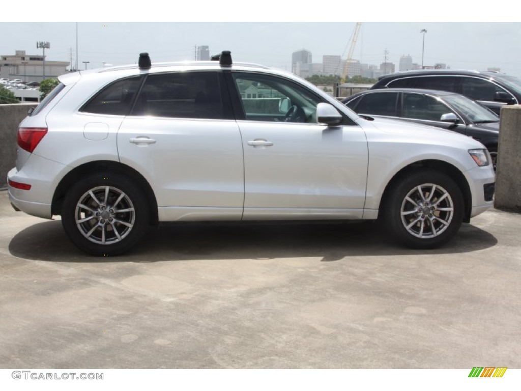2009 Q5 3.2 Premium quattro - Ice Silver Metallic / Black photo #7