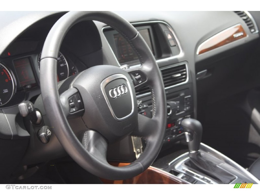 2009 Q5 3.2 Premium quattro - Ice Silver Metallic / Black photo #8