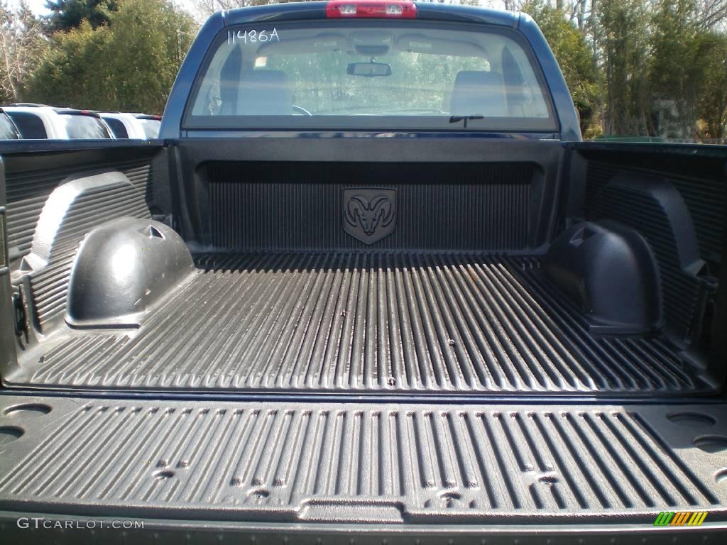 2007 Ram 1500 SLT Regular Cab 4x4 - Patriot Blue Pearl / Medium Slate Gray photo #4