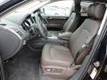 2012 Audi Q7 Espresso Brown Interior Front Seat Photo