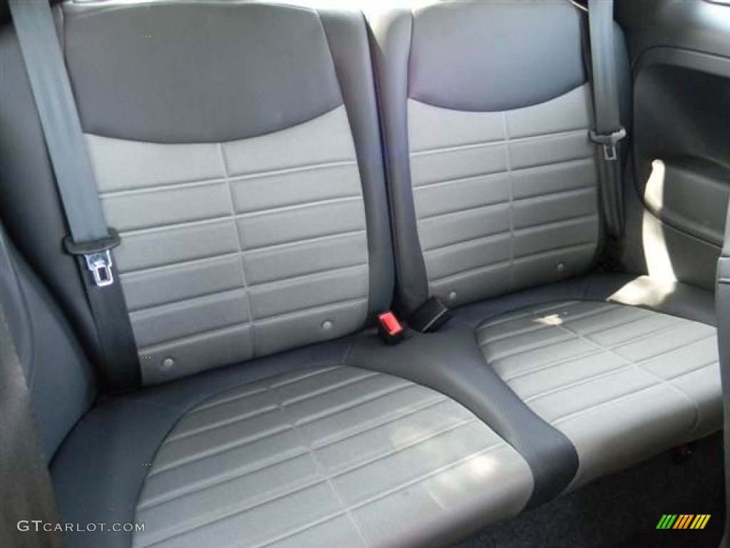 2012 Fiat 500 Sport Rear Seat Photo #67571101
