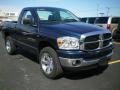 2007 Patriot Blue Pearl Dodge Ram 1500 SLT Regular Cab 4x4  photo #14