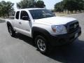 2011 Super White Toyota Tacoma V6 PreRunner Access Cab  photo #3