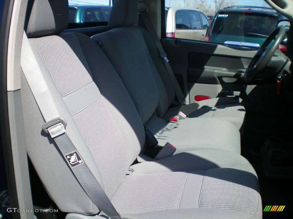 2007 Ram 1500 SLT Regular Cab 4x4 - Patriot Blue Pearl / Medium Slate Gray photo #19