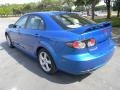 2007 Bright Island Blue Metallic Mazda MAZDA6 i Sport Sedan  photo #8