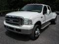 Oxford White - F350 Super Duty King Ranch Crew Cab 4x4 Dually Photo No. 3