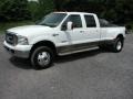 Oxford White - F350 Super Duty King Ranch Crew Cab 4x4 Dually Photo No. 4