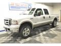 2006 Oxford White Ford F250 Super Duty Lariat Crew Cab 4x4  photo #26