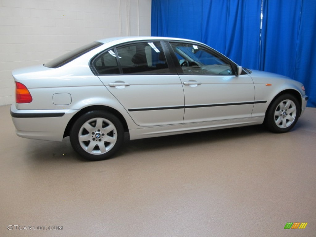 2005 3 Series 325xi Sedan - Titanium Silver Metallic / Black photo #10