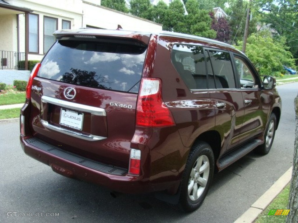 2010 GX 460 - Claret Red Pearl / Ecru photo #4