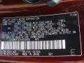  2010 GX 460 Claret Red Pearl Color Code 3S0