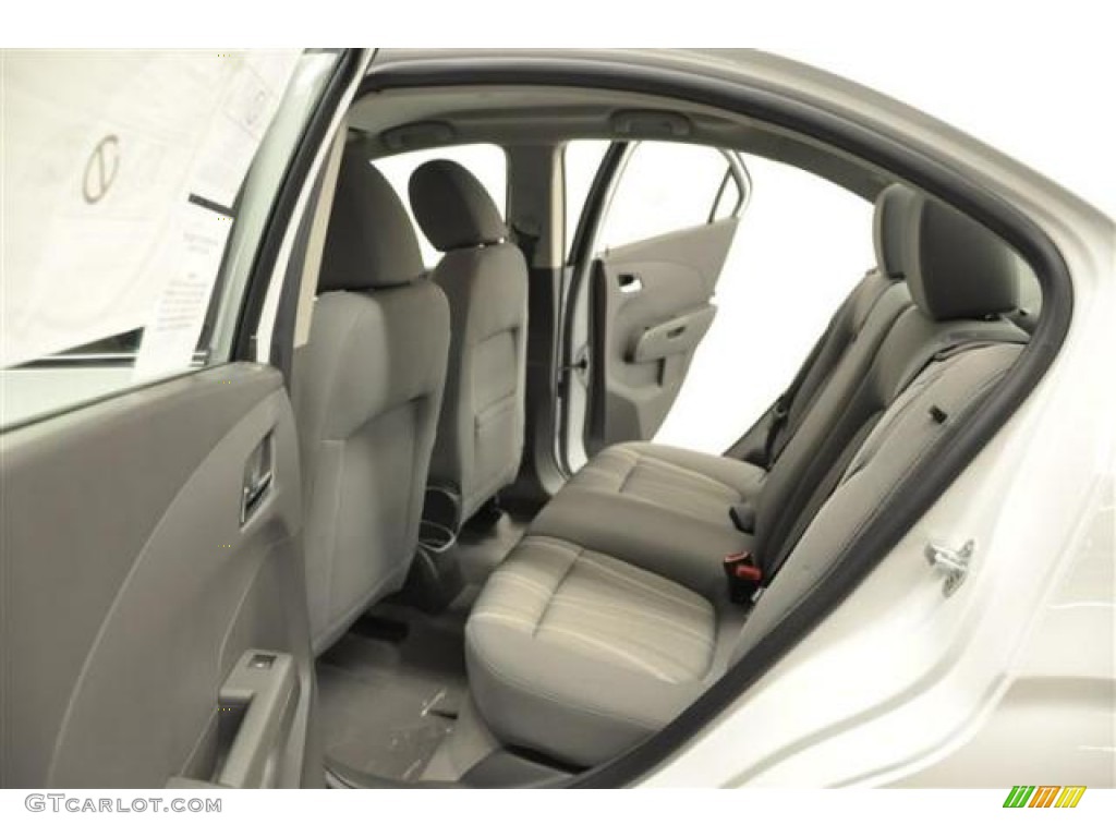 Dark Pewter/Dark Titanium Interior 2012 Chevrolet Sonic LT Sedan Photo #67575736