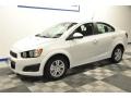 2012 Summit White Chevrolet Sonic LT Sedan  photo #24