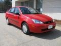 2001 Infra Red Clearcoat Ford Focus LX Sedan  photo #1