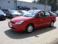 2001 Infra Red Clearcoat Ford Focus LX Sedan  photo #8
