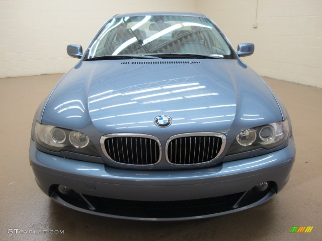 Steel Blue Metallic 2004 BMW 3 Series 325i Coupe Exterior Photo #67576567