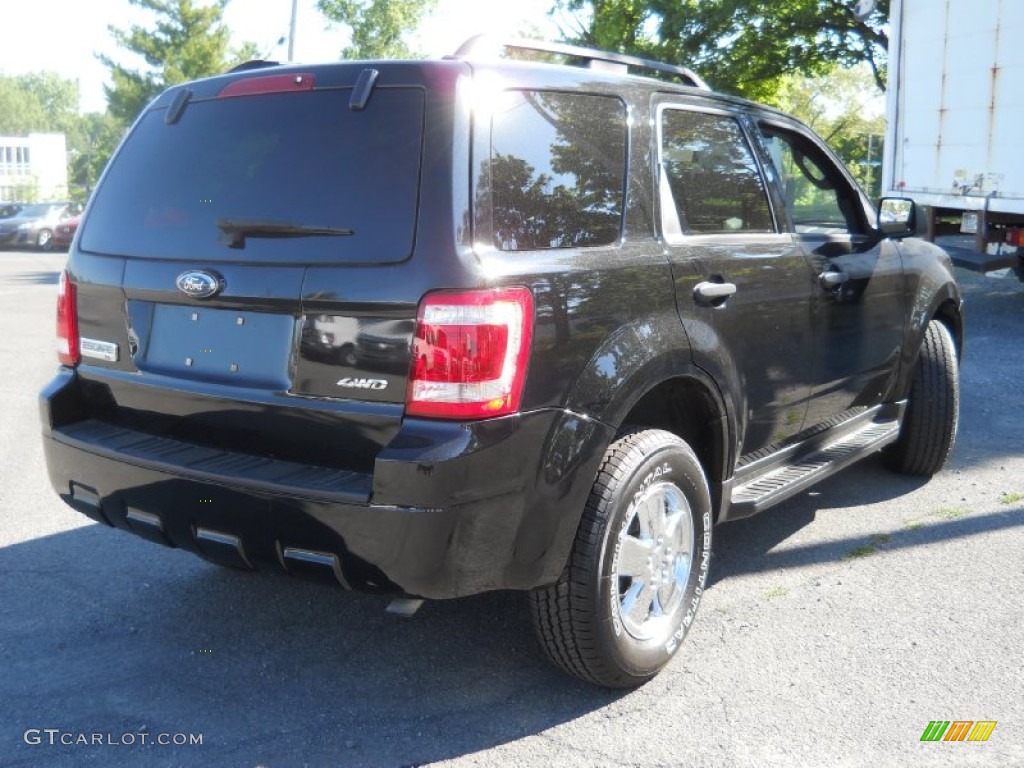 2009 Escape XLT V6 4WD - Black / Charcoal photo #5