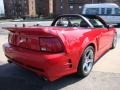 2003 Torch Red Ford Mustang Saleen S281 Supercharged Convertible  photo #6