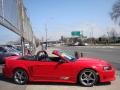 2003 Torch Red Ford Mustang Saleen S281 Supercharged Convertible  photo #8