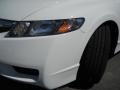 2009 Taffeta White Honda Civic LX Sedan  photo #7