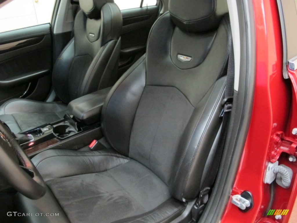 Ebony Interior 2011 Cadillac CTS -V Sedan Photo #67577635