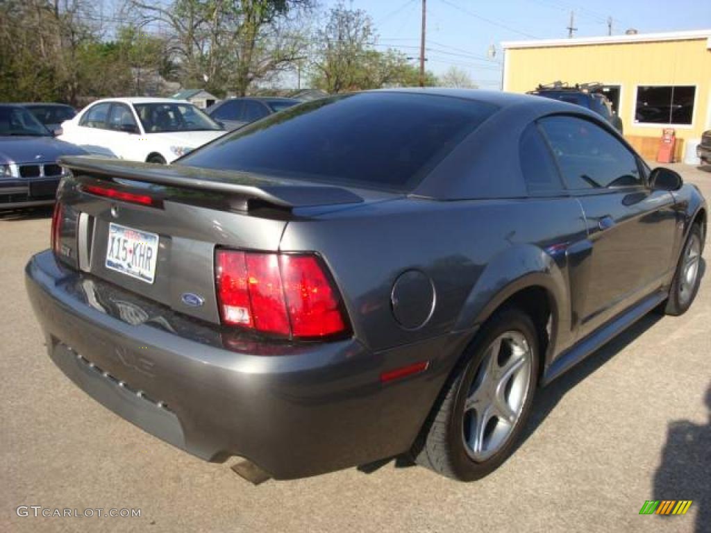 2003 Mustang GT Coupe - Dark Shadow Grey Metallic / Medium Graphite photo #3