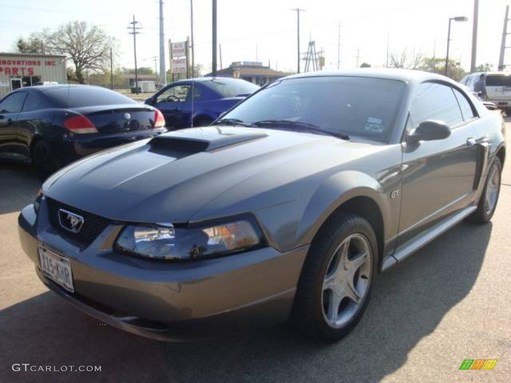 2003 Mustang GT Coupe - Dark Shadow Grey Metallic / Medium Graphite photo #6